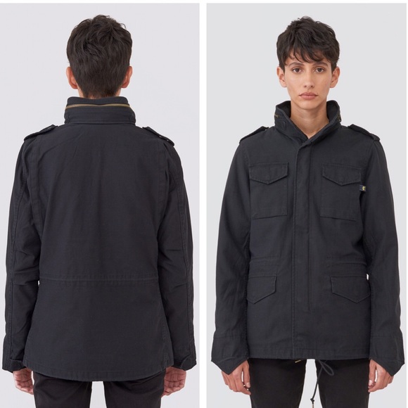 SOLD. HP! Alpha Industries Navy Defender Field Coat with Hood, XL, Brand-new! - Picture 3 of 16